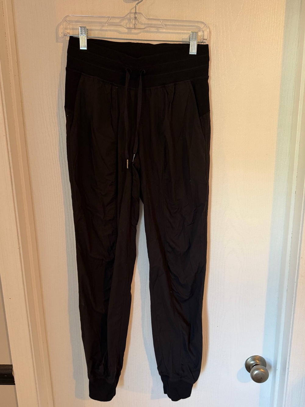 lululemon athletica Black Track Joggers